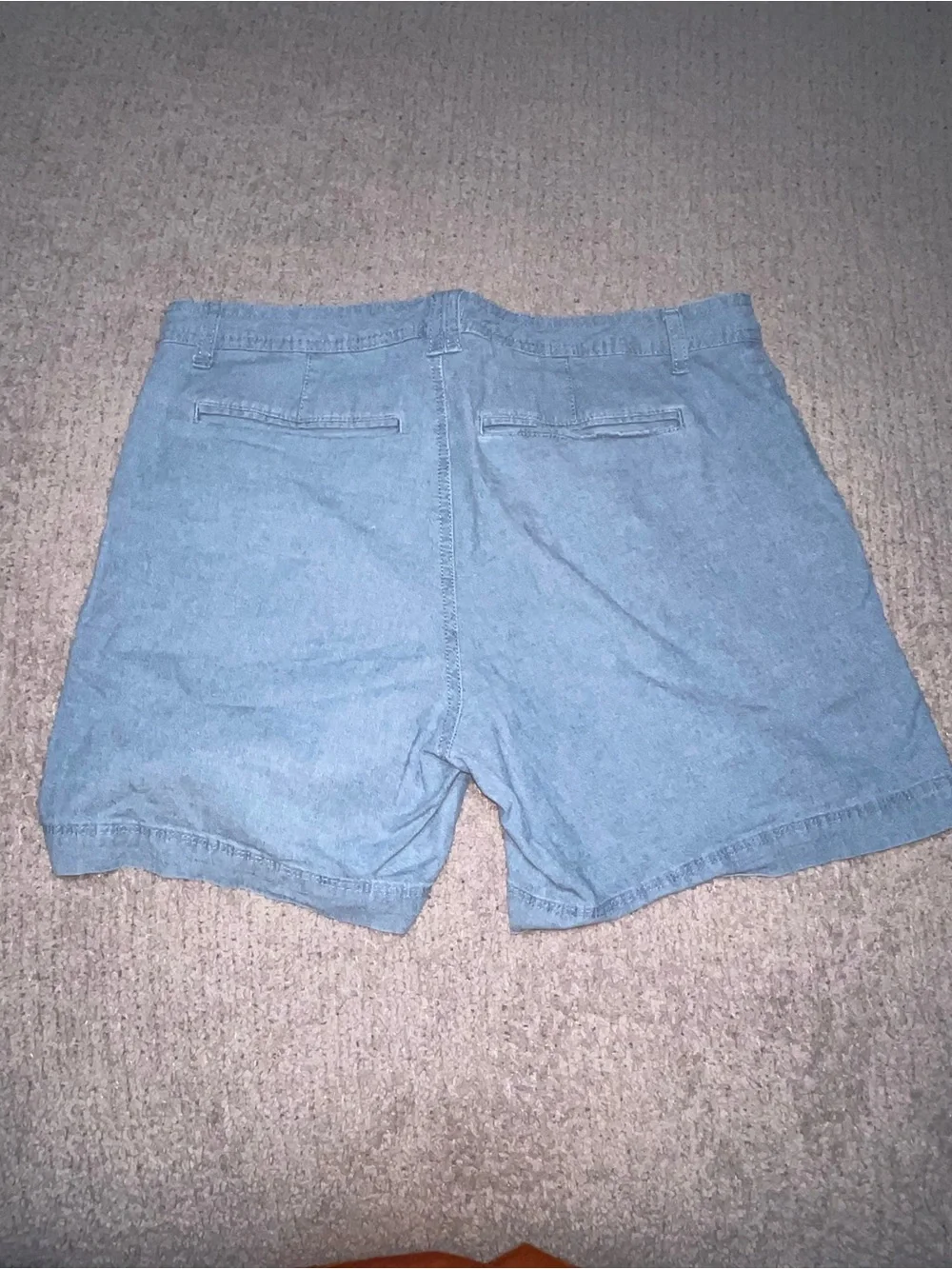 Bandolino Light Blue Denim-Style Shorts